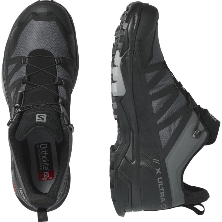 Tenis Senderismo Salomon X Ultra 4 GTX Hombre Negros | MX CWTJ107